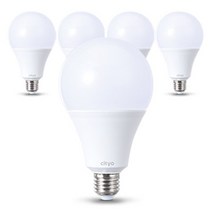 씨티오 LED 전구 20W, 전구색, 5개