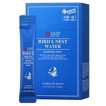 에스엔피 바다제비집 워터 슬리핑 팩 스틱형, 4ml, 20개