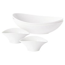 코지메이슨 네오본 타원 와이드볼 25cm 2인세트, 2종 (와이드볼,소스볼)
