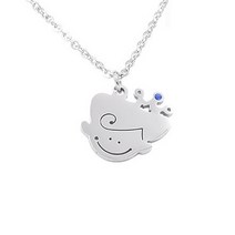 니피키즈 [KC인증][깊은 각인]왕자 써지컬스틸 미아방지목걸이