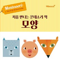 [엠베스코]처음 만나는 몬테소리 책 모양 (양장), 엠베스코