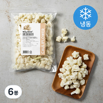 웰프레쉬 콜리플라워 (냉동), 1kg, 6봉