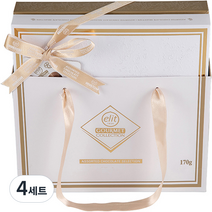 엘리트 고메 어쏘티드 셀렉션 초콜렛 세트 화이트, 초콜릿 4종, 4세트