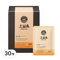 오설록 유기농 청우롱차, 1.8g, 30개