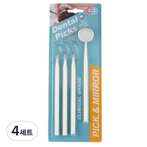 메디메이트 덴탈픽스 4종 수동식 의료용 치석제거기, 4세트
