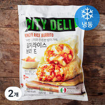 시티델리 김치라이스 브리또 4개입 (냉동), 600g, 2개