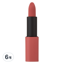 미샤 데어 루즈 벨벳 립스틱 3.5g, 본투비 피치, 6개