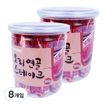 뉴트리오 스테이크 반려견 간식, 오리연골맛, 8개입