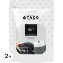 타코 흑임자 파우더 라떼분말, 500g, 1개, 2개
