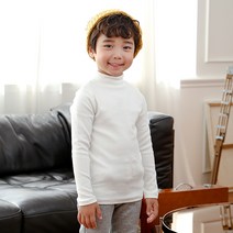 키즈코디 아동용 피치 하프넥 폴라티