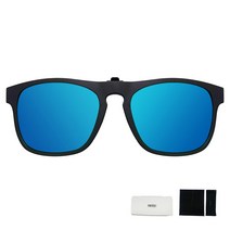 팬톤 플립업 편광 미러 클립 선글라스 + 전용 케이스