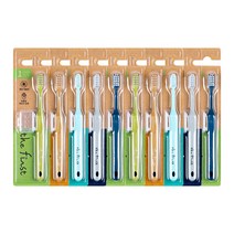 더퍼스트 모던 향균 소재 1단계 남아용 칫솔 10p 세트, 스카이, 그레이, 네이비, 그린, 카멜, 1세트