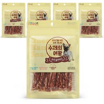 수제의여왕 강아지 간식, 오리슬라이스, 5개