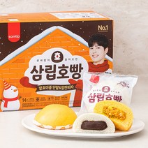 삼립 호빵 발효미종 단팥 7p + 피자 7p, 1288g, 1세트, 92g
