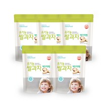 베베푸드 유기농 쌀과자 떡뻥 20g, 백미, 5개