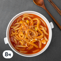 오분떡볶이 후볶이 달콤순, 370g, 8팩