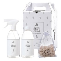 줌 100% 편백수 피톤치드 스프레이 500ml+리필500ml+편백칩증정 세트, 1세트