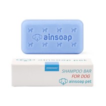 아인솝 강아지 고양이 비누 페퍼민트향 + 비누거품망, 90g, 1세트