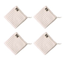 더깔끔 핸드타월, 화이트, 4개