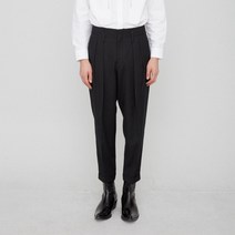 하이투 남성용 테이퍼드 울 슬랙스