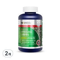 내츄럴플러스 스피루리나 대용량, 300정, 600mg, 2개