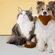 HAMIL 반려동물 훈련용 블루투스 스마트 닭다리 자동 장난감 25 x 15 cm, 혼합색상, 1개