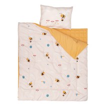 아이자리 키즈케어 애착 낮잠이불 세트 4종 구성, 허니봉봉