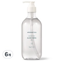 아로마티카 수딩 알로에 베라 젤, 500ml, 6개