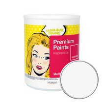 노루페인트 팬톤 멀티 페인트 1L, 브라이트화이트  11-0601