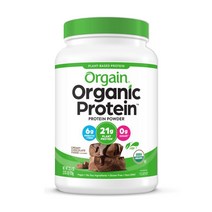 올게인 오가닉 플랜트베이스 프로틴파우더 크리미 초콜릿맛, 920g, 1개