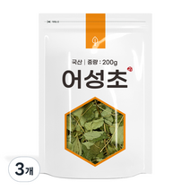 자연초 어성초, 200g, 3개