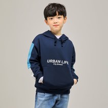 스푼 남아용 어반 라이프 후드 티셔츠