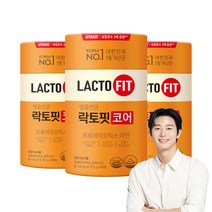 락토핏 코어 생유산균, 120g, 3개