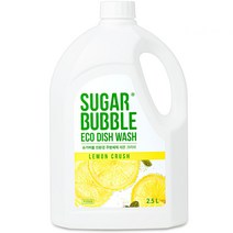 슈가버블 친환경 주방세제 레몬 크러쉬, 2.5L, 1개