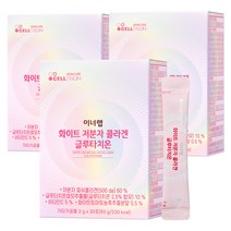 셀트리온 이너랩 화이트 저분자 콜라겐 글루타치온 30p, 60g, 3개