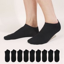 두발로 남성용 노멀 스니커즈 양말 10켤레