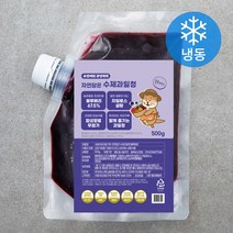 수달이네과일가게 자연담은 수제과일청 블루베리 500g (냉동), 1개