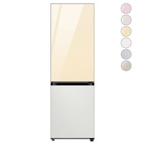 [색상선택형] 삼성전자 비스포크 냉장고 방문설치, 글램 바닐라   코타 화이트