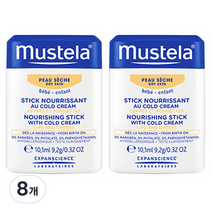무스텔라 너리싱 스틱 위드 콜드크림, 10.1ml, 8개
