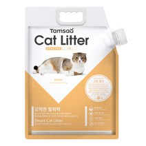 탐사 고양이모래 고운입자형 무향, 8L, 1개