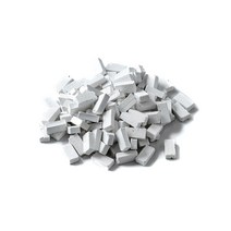 리얼브릭 DIY 미니어처 세라믹 벽돌 100p, 화이트