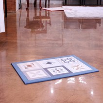 리노에코 대리석 강아지 쿨매트 스칸디나비아, 랜덤 발송