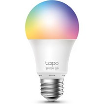[유니프레임티피] 티피링크 스마트 Wi-Fi 조광 전구 Tapo L530E, 컬러(색상 조절), 1개