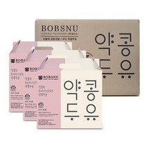 서울대밥스누 달콤한 프리바이오틱스 약콩두유, 190ml, 60개