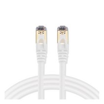 애니포트 플러스 프리미엄 고급형 랜선 STP 15M CAT7, 화이트, 1개