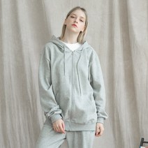 베이직라벨 무지 후드집업 BHD_0001