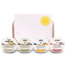 단심 건강차 4종 선물세트, 1세트, 작두콩차 10p + 우엉차 10p + 귤피차 10p + 산수유차 10p