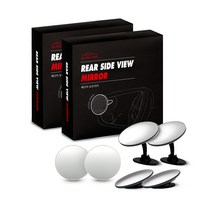 블랙팟 빼꼬미 보조미러 2p, 2세트, 전차종