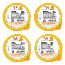 짱죽 실온이유식 중기 죽2(9~10개월 부터) 160g 4종 D세트, 고구마브로콜리죽, 해물야채죽, 모듬버섯죽, 치킨두부죽, 1세트