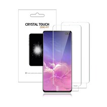 크리스탈터치 3D 풀커버 휴대폰 액정보호필름 3p, 1세트
